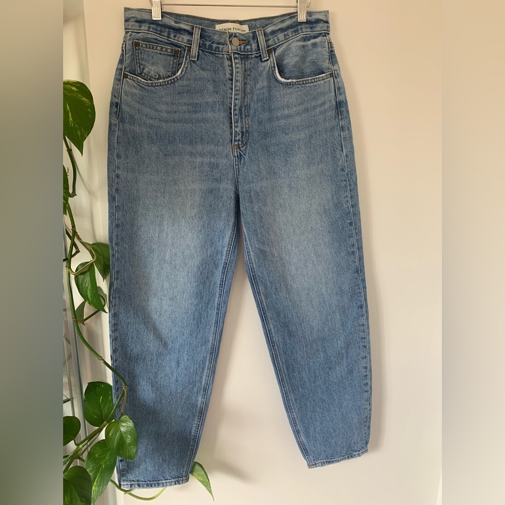 Denim Forum High Rise Women Jeans - Light Blue